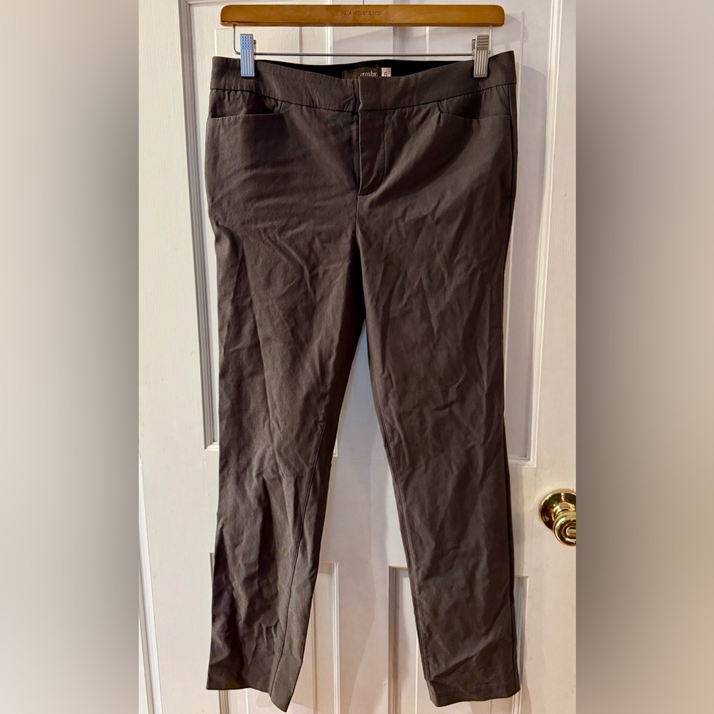 Crosby Cropped Gray Pants - Size 6, EUC!